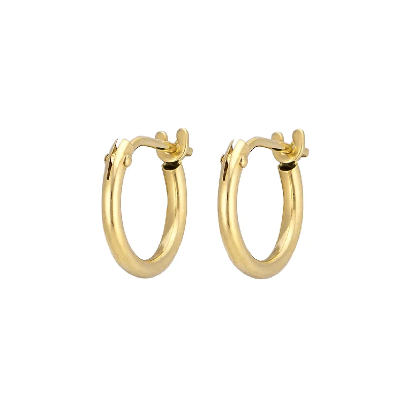 Women's waterproof earrings-Classic Hoop Earrings