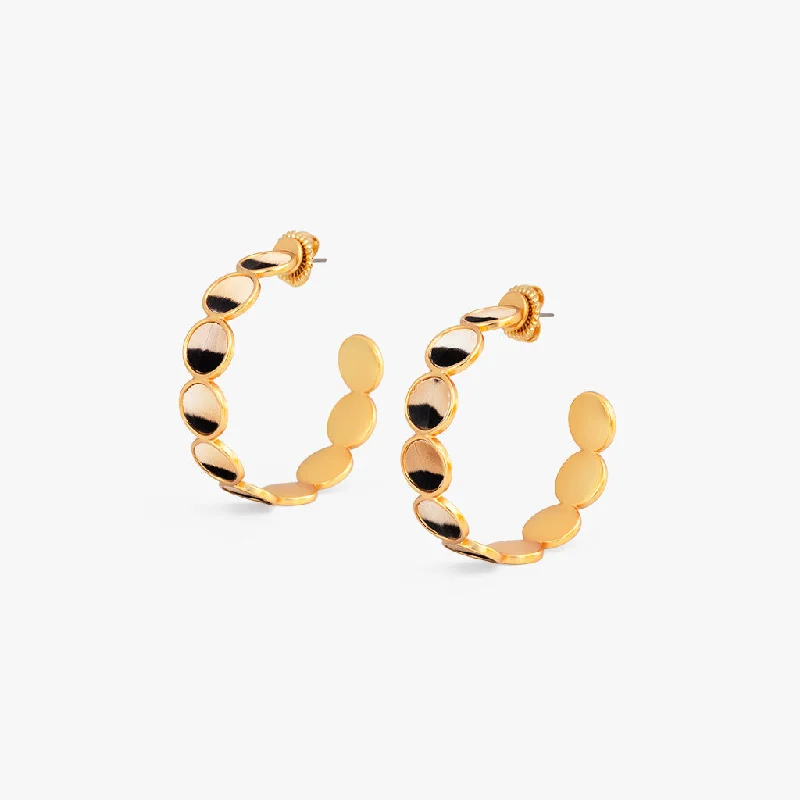 Women's religious rings-Dunoir Hoop Earring