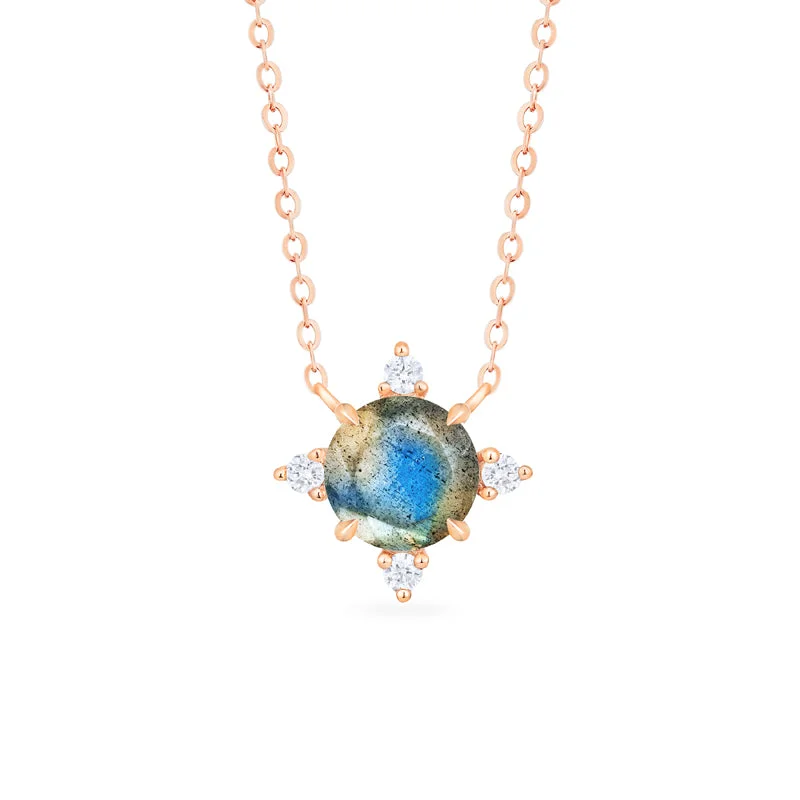 Vintage women's necklaces-[Polaris] North Star Necklace in Labradorite