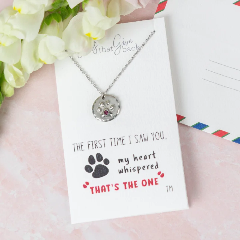 Women's birthday gift necklaces-You're the One Necklace