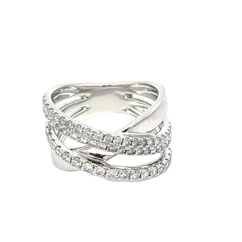 Women's modern design rings-Bridge Ring