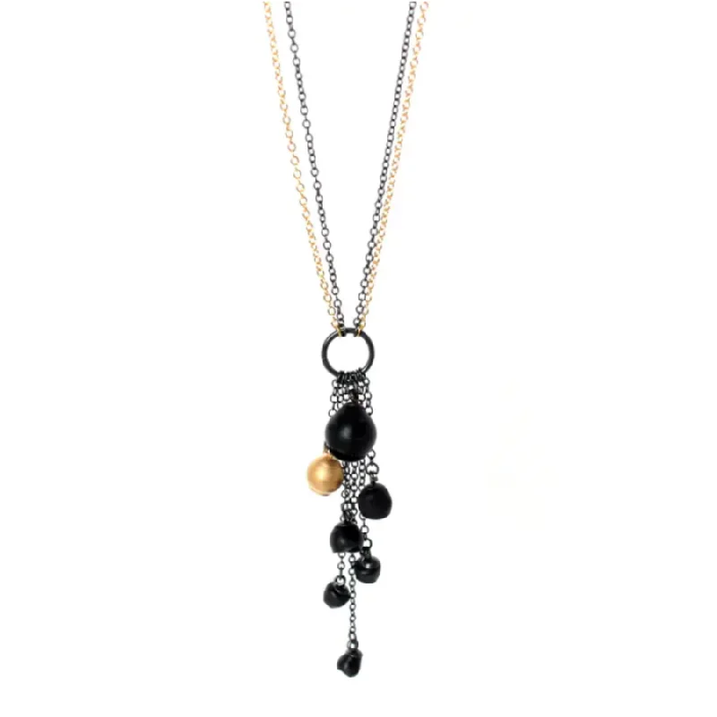 Women's unique necklaces-Cascade Pendant Necklace by Jenny Llewellyn