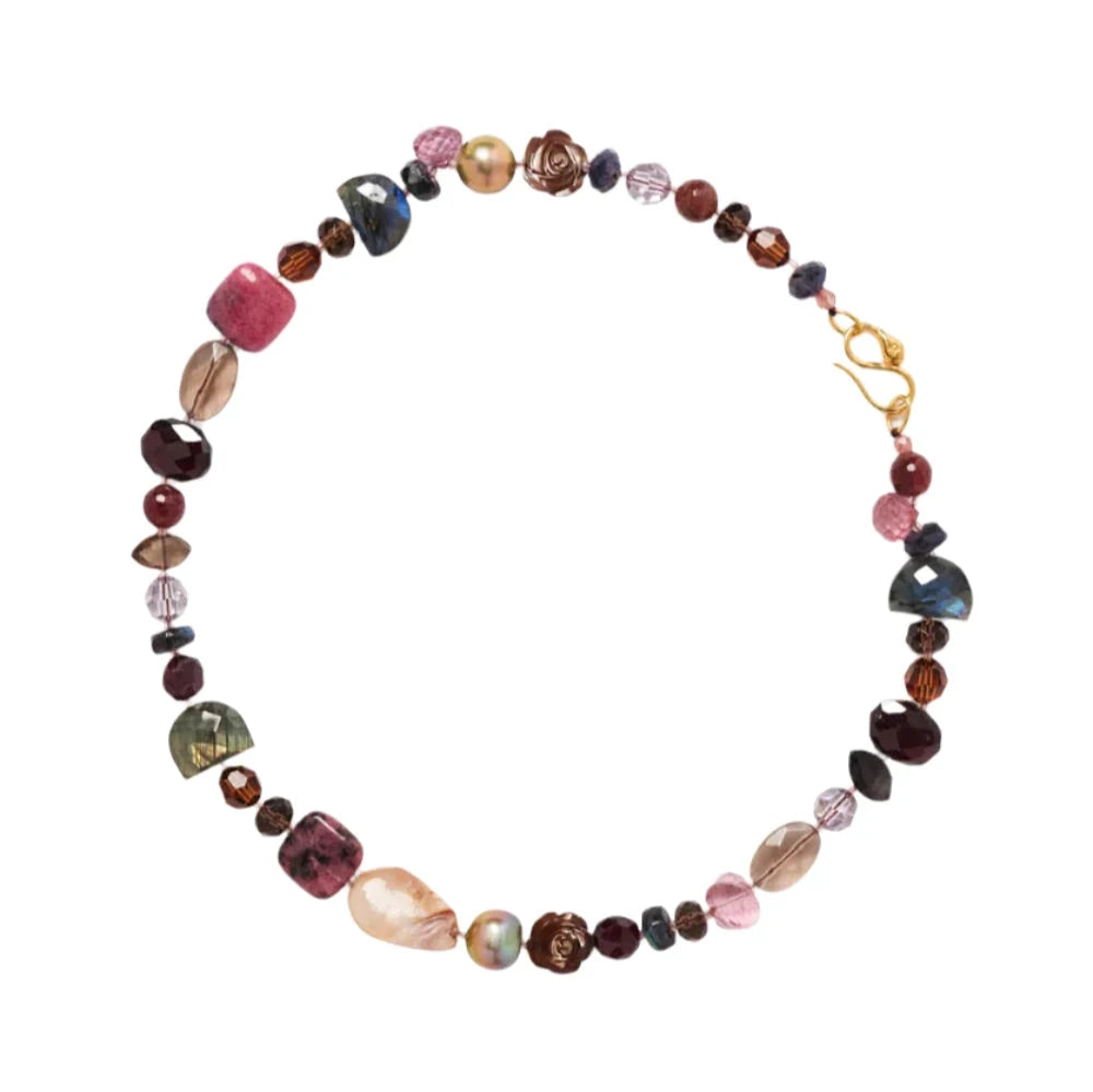 Women's celestial necklaces-Chan Luu Pink Mix Necklace