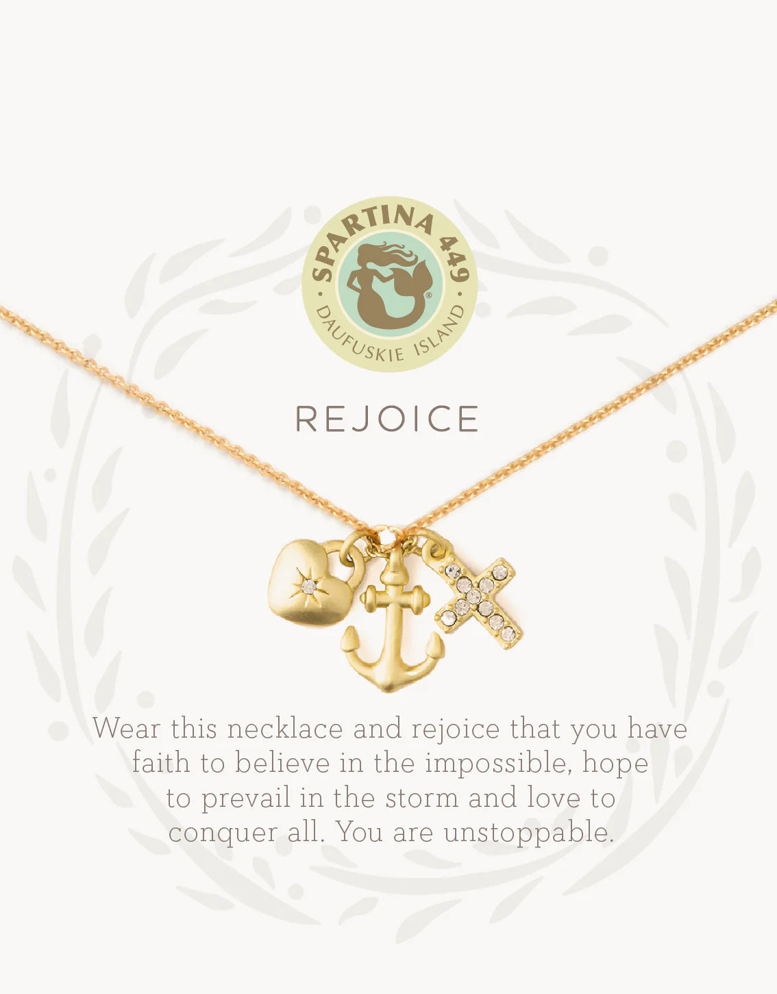 Women's silver necklaces-Spartina - Sea La Vie Necklace - Rejoice