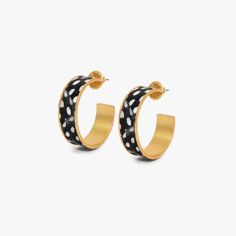 Women's symbolic rings-Lane Hoop Earring