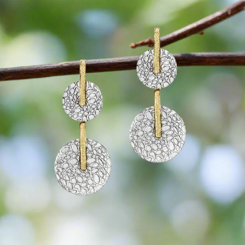 Women's graduation rings-"Kymbal" Drop Earring