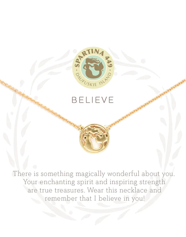 Women's spiritual necklaces-Spartina - Sea La Vie Necklace - Believe