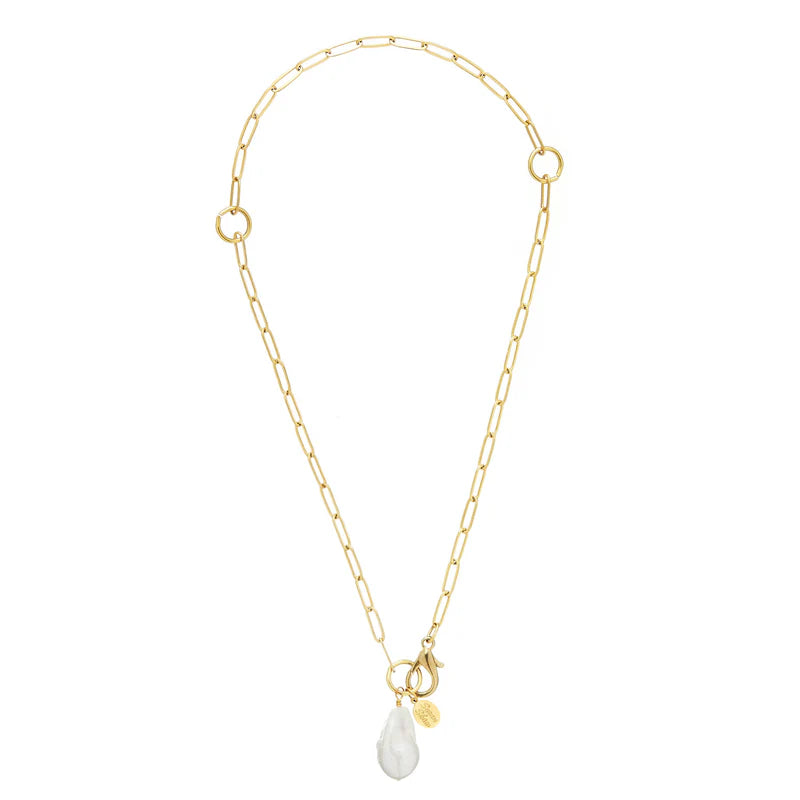 Women's chain necklaces-Susan Shaw - Necklace - Liza