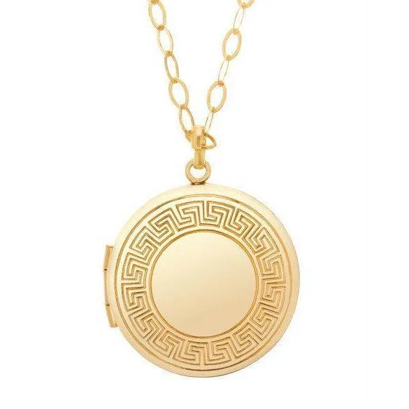 Women's holiday necklaces-Enewton - necklace - 28.5 inch Necklace Gold - Cherish Medium Gold Locket