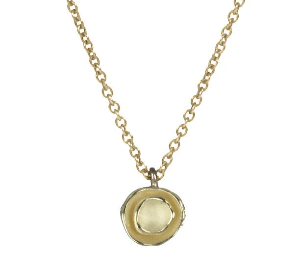 Women's Valentine's Day necklaces-NEW! Oyster Pod Necklace in 18k Gold Vermeil by Sarah Richardson