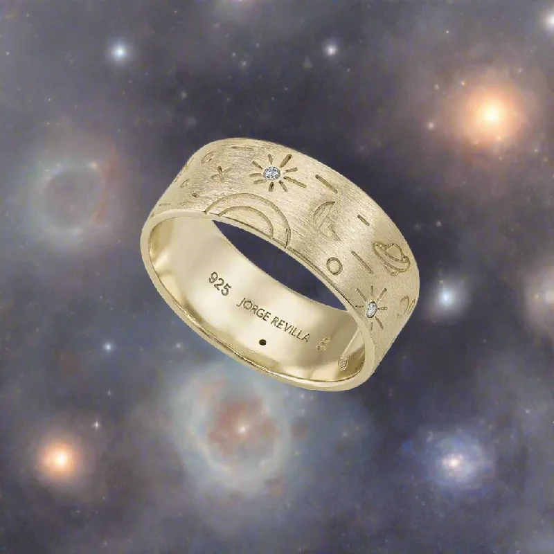 Women's symbolic rings-"Planetarium" Ring