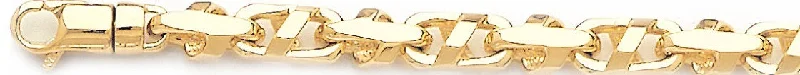 Women's limited edition bangles-6.7mm Slanted Cross Link Bracelet