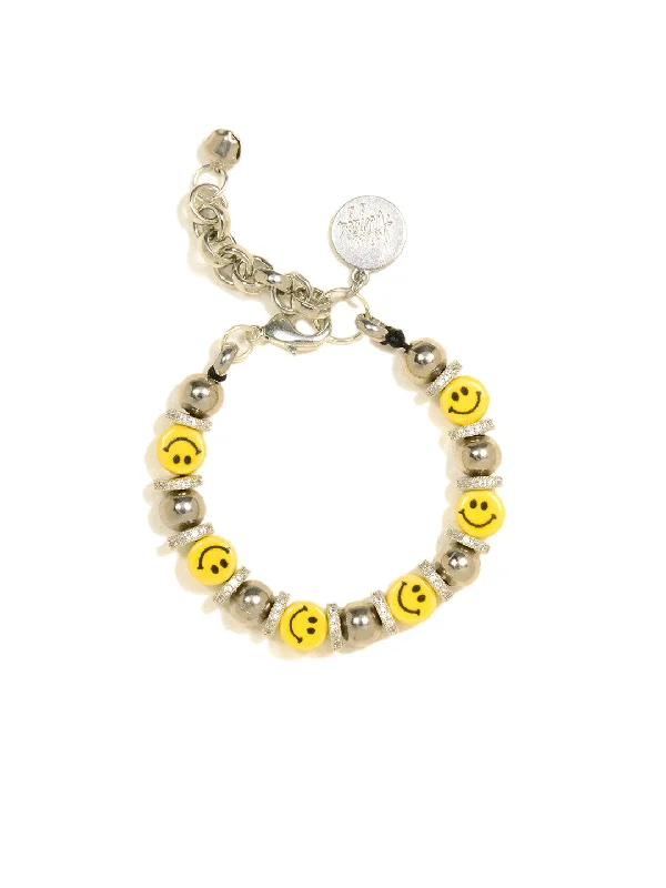 Women's investment bangles-PUT ON A SMILE BRACELET