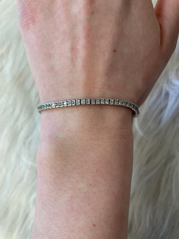 Minimalist women's bangles-Bracelet Sterling Silver By Cmc