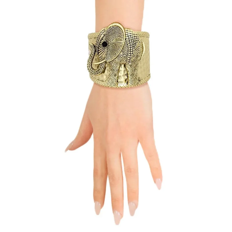 Women's luxury gift bangles-Best Elephant Cuff Bracelets for Animal Lovers