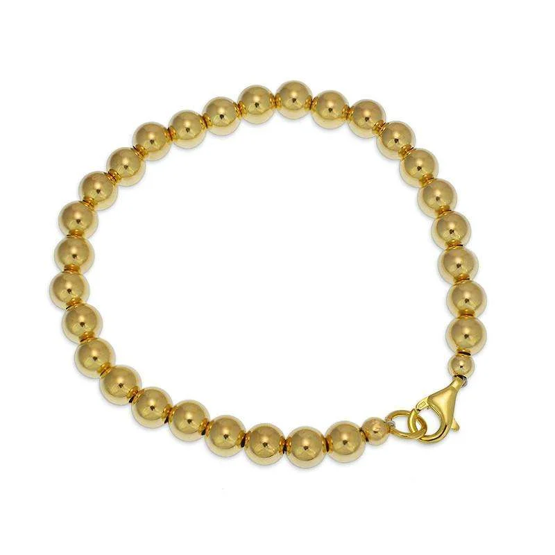 Women's exclusive bangles-Sara Bead Layering Bracelet