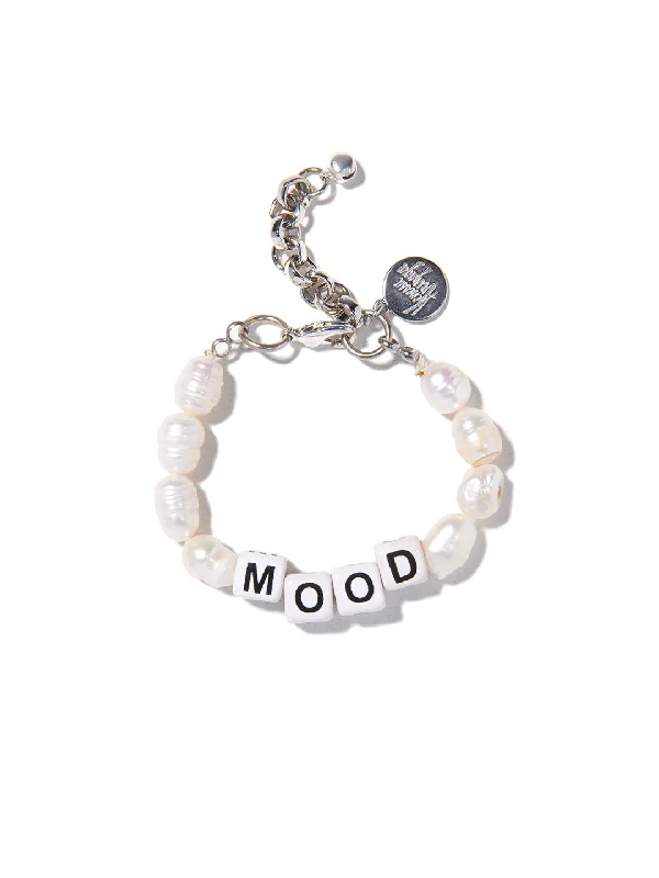 Women's symbolic bangles-MOOD FRESHWATER PEARL BRACELET