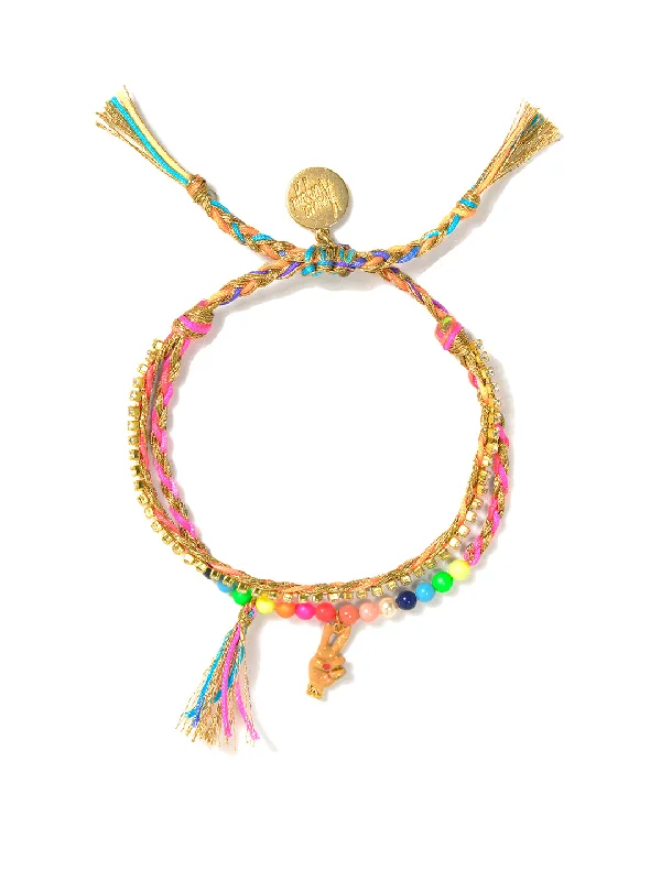 Handmade women's bangles-PEACE BABE BRACELET